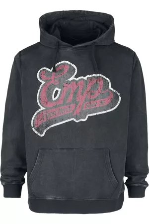EMP Felpa con cappuccio di - Hoodie with vintage EMP logo - S a XL - Uomo
