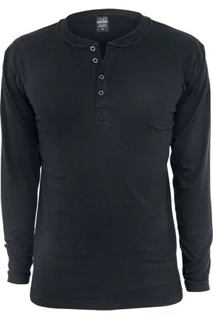 Urban classics Maglia Maniche Lunghe di - Basic Henley - M a XXL - Uomo