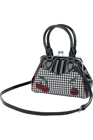 Banned Retro Borsetta di - Rockabilly Cherry - Donna