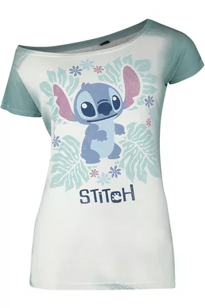Disney Stitch - T-Shirt - Donna - turchese