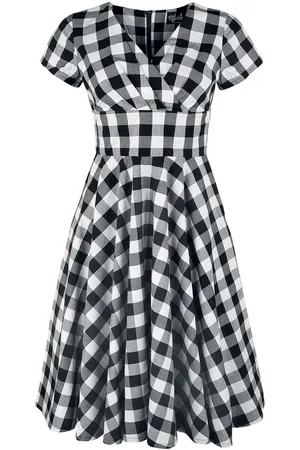 Hell Bunny Abito media lunghezza Rockabilly di - Victorine 50s Dress - XS a 4XL - Donna
