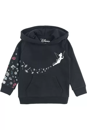 Disney Tinker Bell - Felpa con cappuccio - Donna - nero