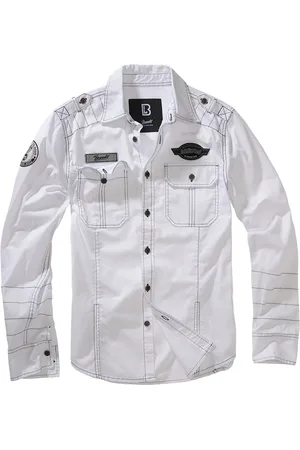 Brandit Camicia Maniche Lunghe di - Luis long-sleeved shirt - S a 5XL - Uomo