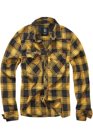 Brandit Camicia Maniche Lunghe di - Checkshirt - M a XXL - Uomo