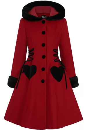 Hell Bunny Cappotti Gothic di - Scarlett Coat - XS a 3XL - Donna