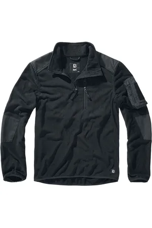 Brandit Felpa di - Fleece Troyer Ripstop - S a XXL - Uomo