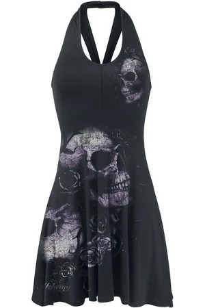 Alchemy Miniabito Gothic di - Dead Flowers - S a XL - Donna