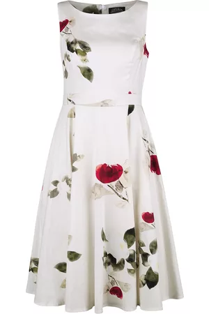 H&R London Abito media lunghezza Rockabilly di - Maeva Swing Dress - XS a XXL - Donna