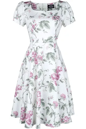 H&R London Abito media lunghezza Rockabilly di - Lenja Swing Dress - XS a 4XL - Donna