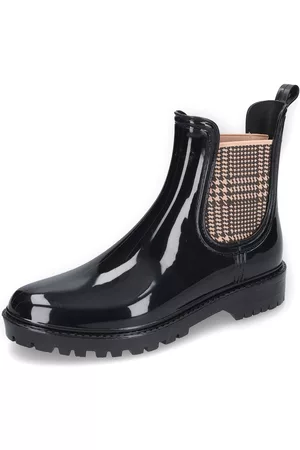 Dockers Rubber Boots - Stivali - Donna - nero multicolore