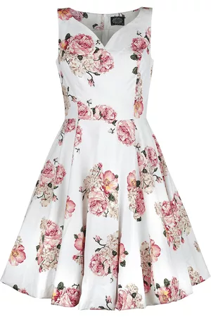 H&R London Abito media lunghezza Rockabilly di - Taraneh Swing Dress - XS a 6XL - Donna