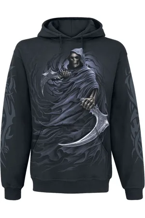 Spiral Felpa con cappuccio Gothic di - Double Death - S a XXL - Uomo