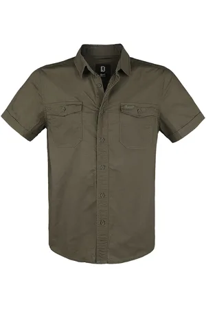 Brandit Camicia Maniche Corte di - Roadstar - S a 5XL - Uomo