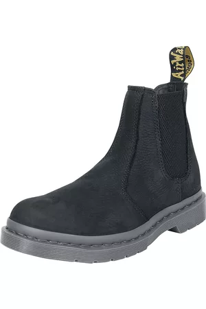 Dr. Martens Stivali di - 2976 - Black Milled Nubuck Wp - EU36 a EU37 - Unisex