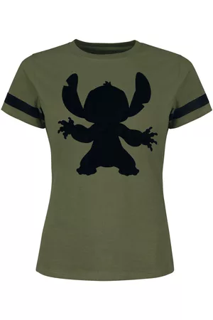 Disney Donna T-shirt - Silhouette - T-Shirt - Donna - verde