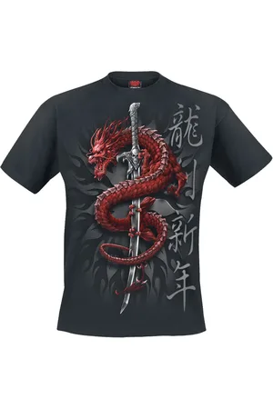 Spiral T-Shirt di - Oriental dragon - S a 3XL - Uomo
