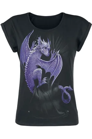 Spiral T-Shirt Gothic di - Pocket Dragon - S a XXL - Donna