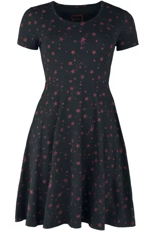 RED by EMP Miniabito di - Dress with all-over star print - XS a S - Donna