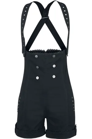 Gothicana Shorts Gothic di - Gothic dungarees - S a XXL - Donna