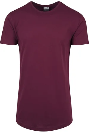 Urban classics T-Shirt di - Shaped Long Tee - S a L - Uomo