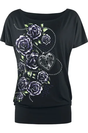 Gothicana T-Shirt Gothic di - Can You Read My Mind - S a 5XL - Donna