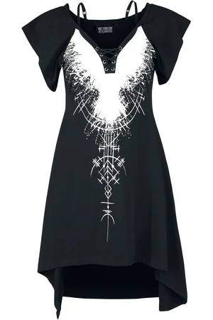 Poizen Industries Abito media lunghezza Gothic di - Summoner Dress - XS a 4XL - Donna