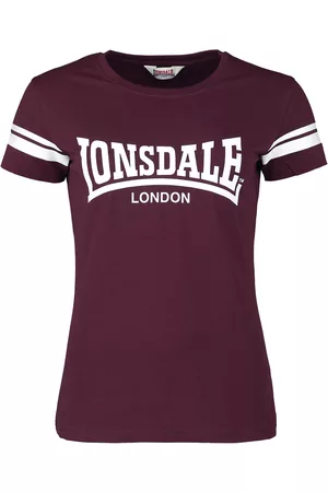 Lonsdale London Donna T-shirt - KILLEGRAY - T-Shirt - Donna - rosso scuro