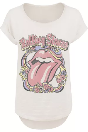 The Rolling Stones T-Shirt di - Floral Wreath - S a XXL - Donna