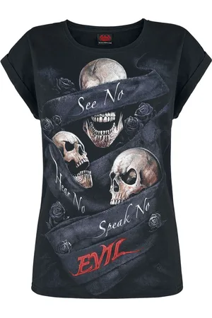 Spiral T-Shirt Gothic di - See No Evil - S a XXL - Donna