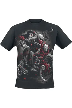 Spiral T-Shirt Gothic di - DOTD Bikers - S a XXL - Uomo