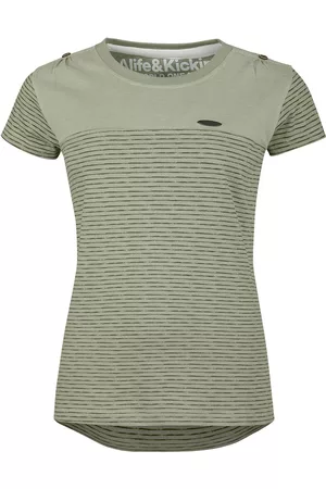 alife kickin Donna T-shirt - LioAK Z Shirt - T-Shirt - Donna - verde oliva
