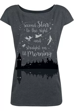 Disney Donna T-shirt sportive - Neverland - Second Star - T-Shirt - Donna - grigio sport