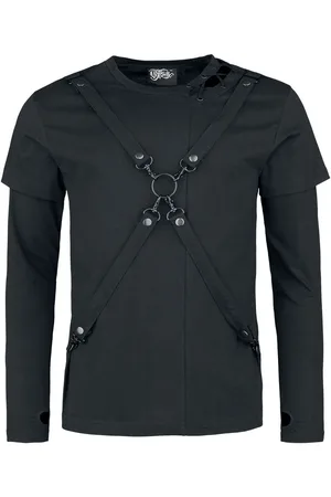 Vixxsin Maglia Maniche Lunghe Gothic di - Cobain top - S a XXL - Uomo