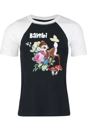Disney Donna T-shirt - Flowers - T-Shirt - Donna - nero