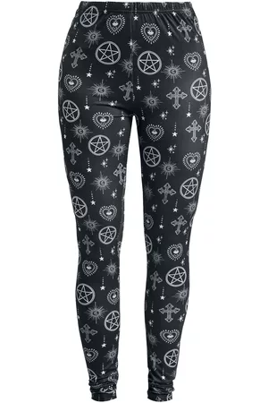 Gothicana Leggings Gothic di - Leggings with all-over print - S a M - Donna