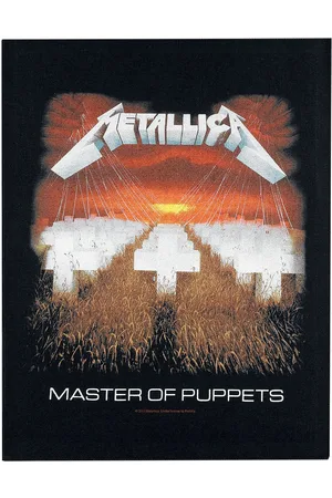 Metallica Toppa schiena di - Master Of Puppets - Unisex