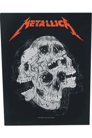 Metallica Toppa schiena di - Skulls - Unisex