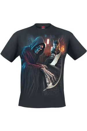 Spiral T-Shirt di - Midnight Blues - S a 4XL - Uomo