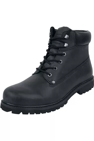 RED by EMP Stivali di - Black Laced Boots - EU42 a EU46 - Uomo