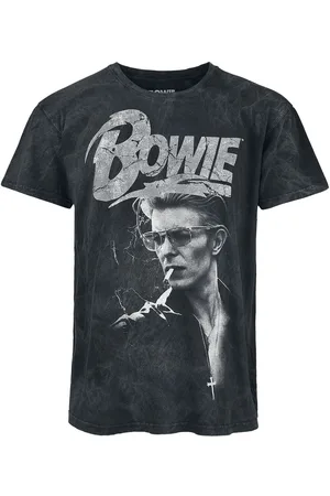 David Bowie T-Shirt di - Lightning - S a 3XL - Uomo