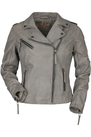 EMP Giacca di pelle di - All Over The Road - M - Donna
