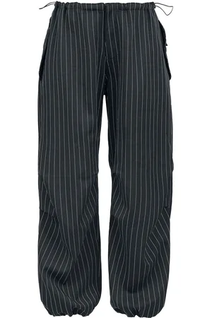Banned Alternative Pantaloni di - Raven pinstripe trousers - XS a XXL - Donna