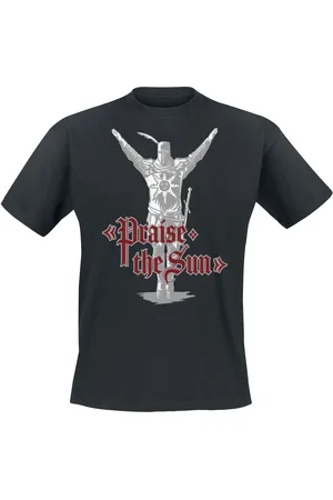 Dark Souls T-Shirt Gaming di - Praise the Sun - M a XL - Uomo