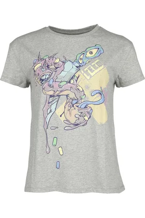 RED by EMP T-Shirt di - T-shirt with monster donut - S a XL - Donna