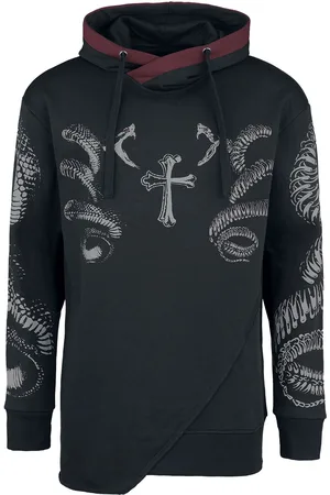EMP Felpa con cappuccio di - Snake print hoodie - S a L - Uomo
