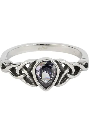 etNox Anello di - Celtic Drop - Donna