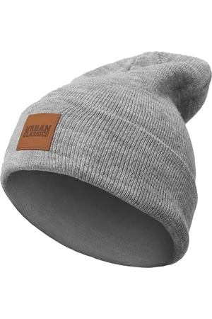 Urban classics Beanie di - Leatherpatch Long Beanie - Unisex