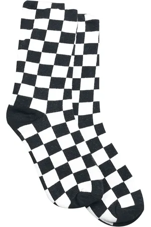 Pamela Mann Calzini Gothic di - Chequered ankle socks - EU 36-41 - Donna