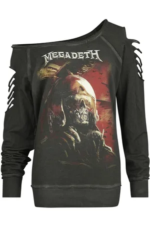 Megadeth Felpa di - Fighter Pilot - S a L - Donna
