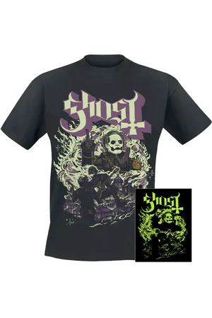 Ghost T-Shirt di - FOG YK - GITD - S a 4XL - Uomo